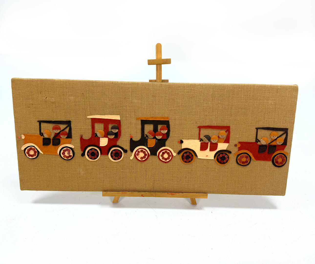 TEKSTIILI LASTEN MAALAUS - 70-luku.