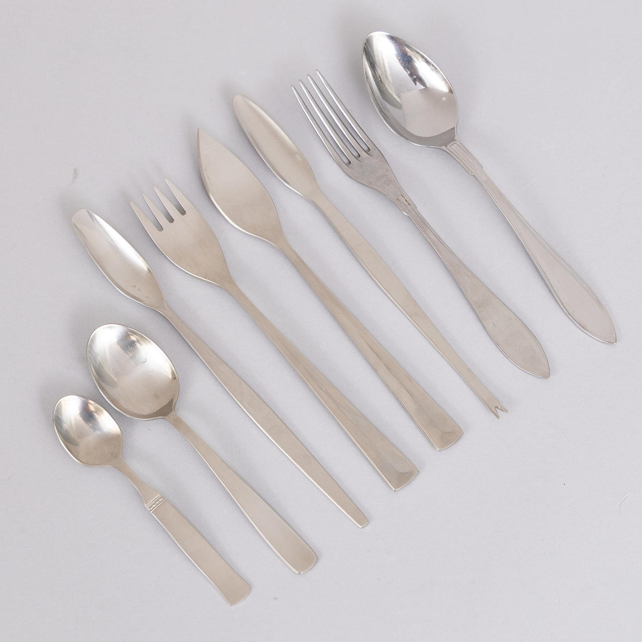 BESTICK, 48 delar, rostfritt stål, Gense.