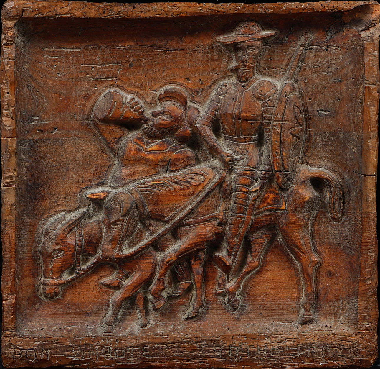 WALL RELIEF, træ, Spanien.