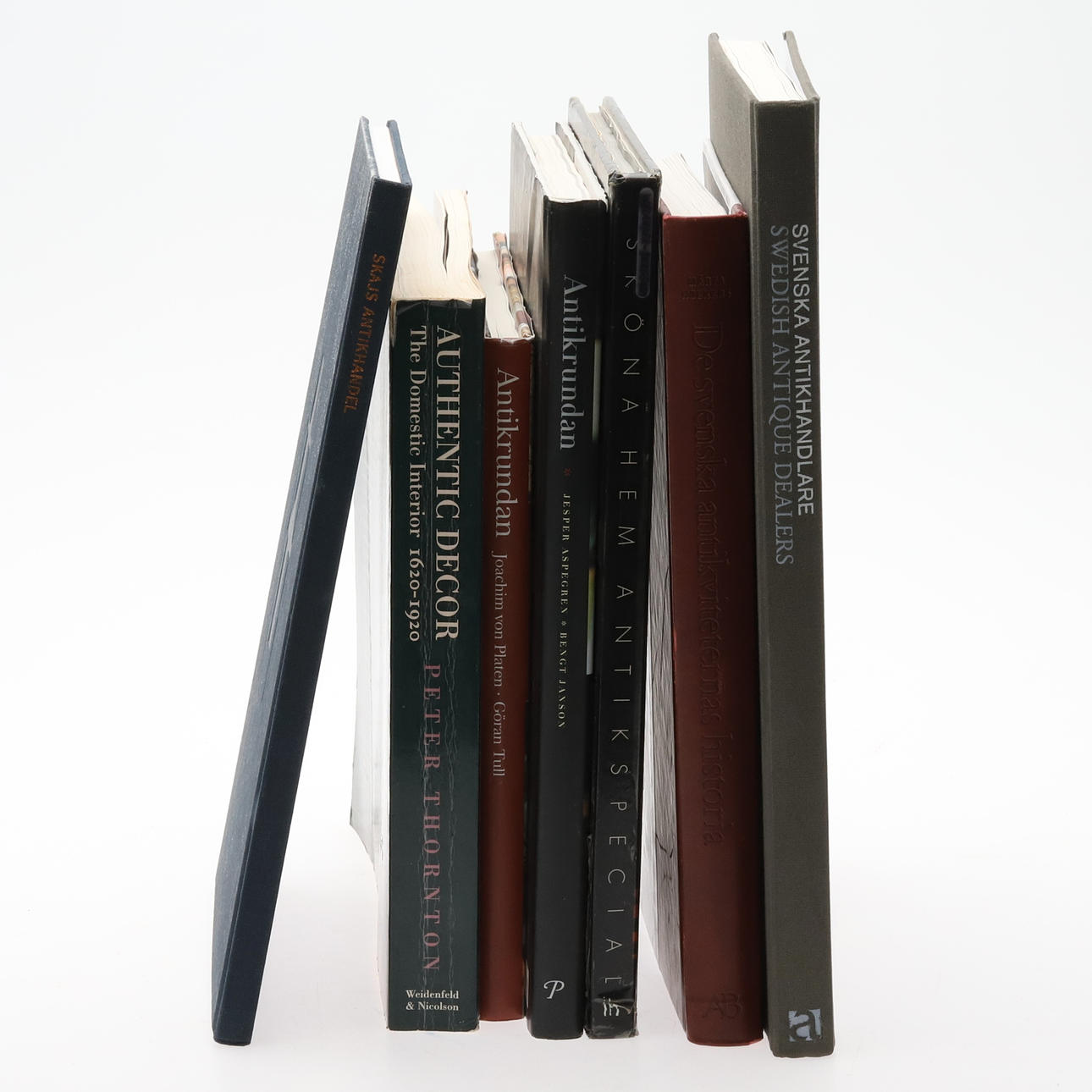 BOOKS ON ANTIQUITIES, 7 pcs.