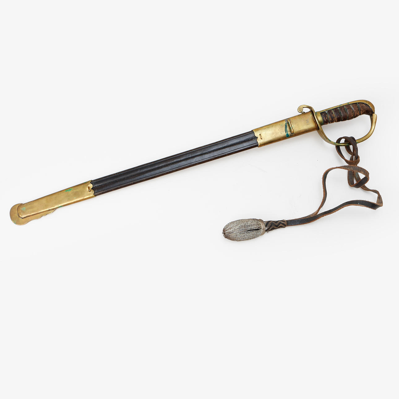 HUGGARE, m/1885 med portopé samt bälte. E Svalling, Eskilstuna.