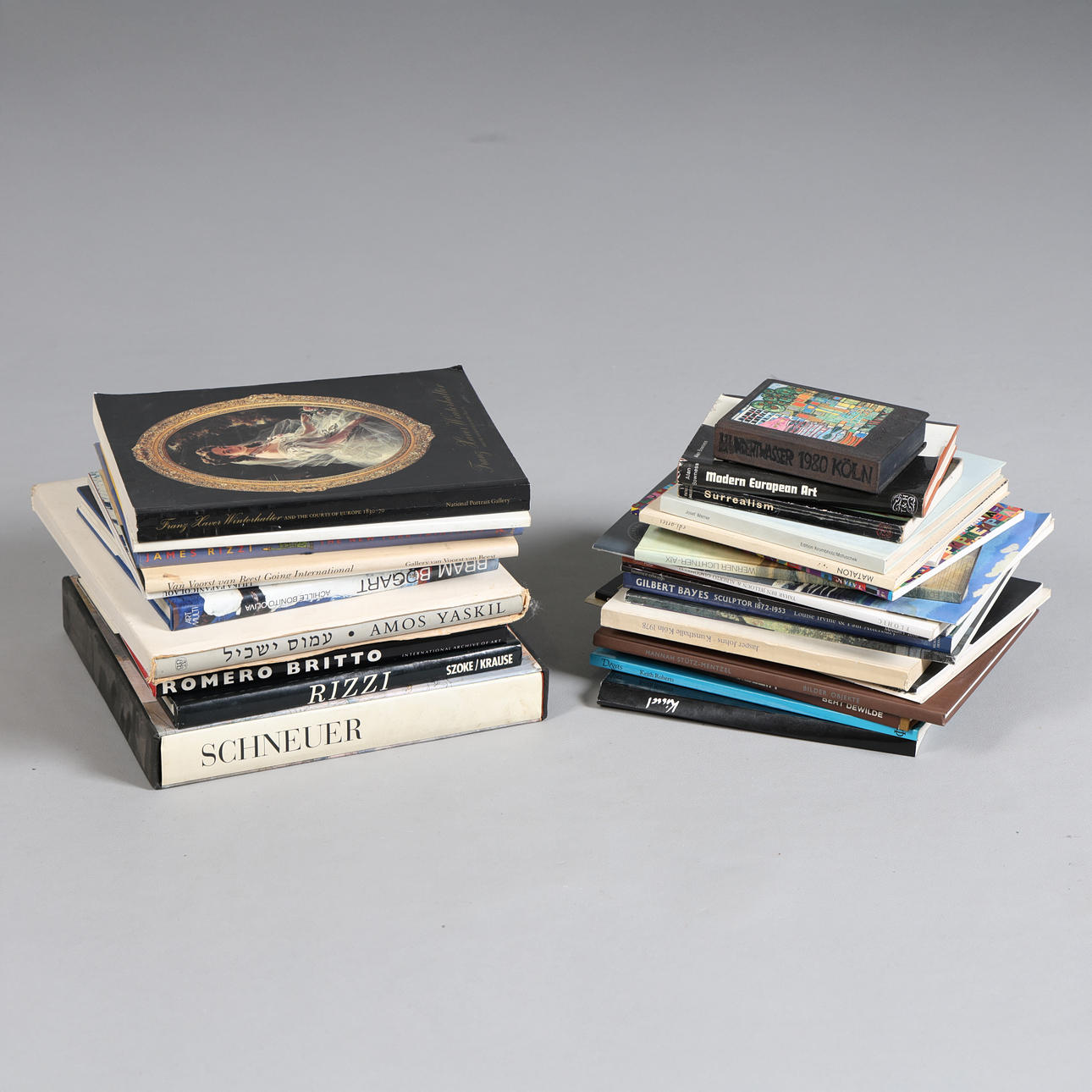 EN SAMLING AF ANTIKKE OPSLAGSBØGER (ANTAL).