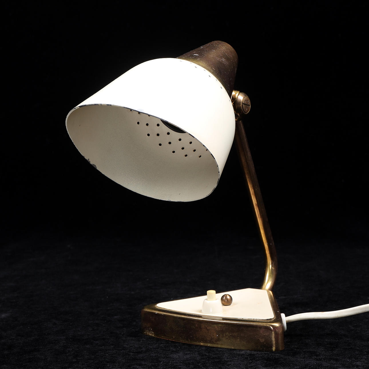 A wall lamp/table lamp, ÖBA model 6008, 1950s.