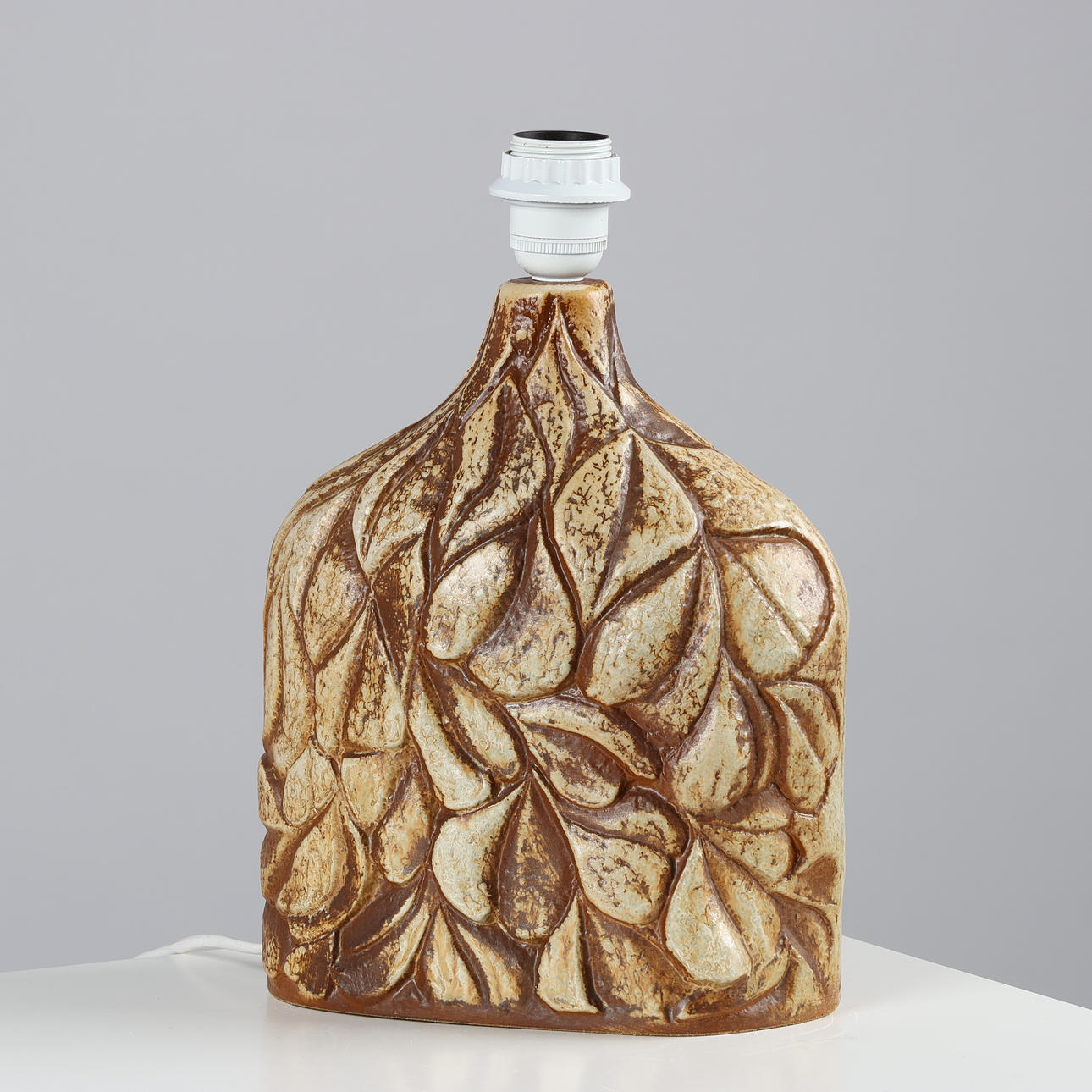 HAICO NITZSCHE for Søholm, stoneware table lamp 1970s.