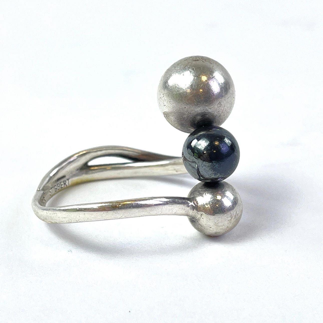 RING, Stigbert, sterling silver.