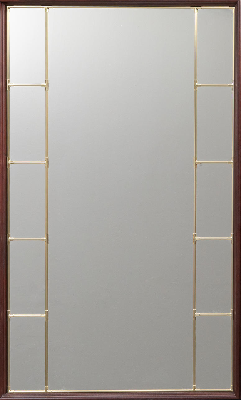 MIRROR wood, 1960-70's.