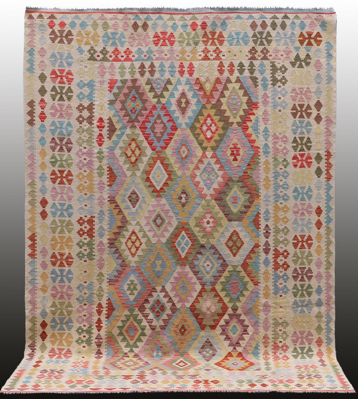 MATTA, Orientalisk, Kelim, Uzbak, "new collection" 287 x 203 cm.