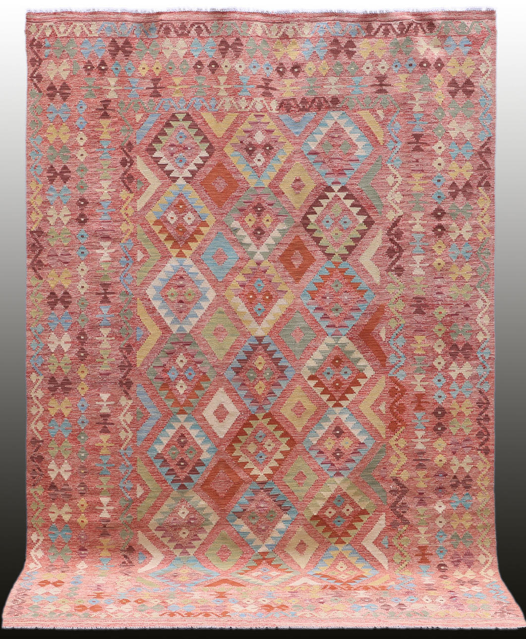 MATTA, Orientalisk, Kelim, Uzbak, "new collection" 292 x 200 cm.