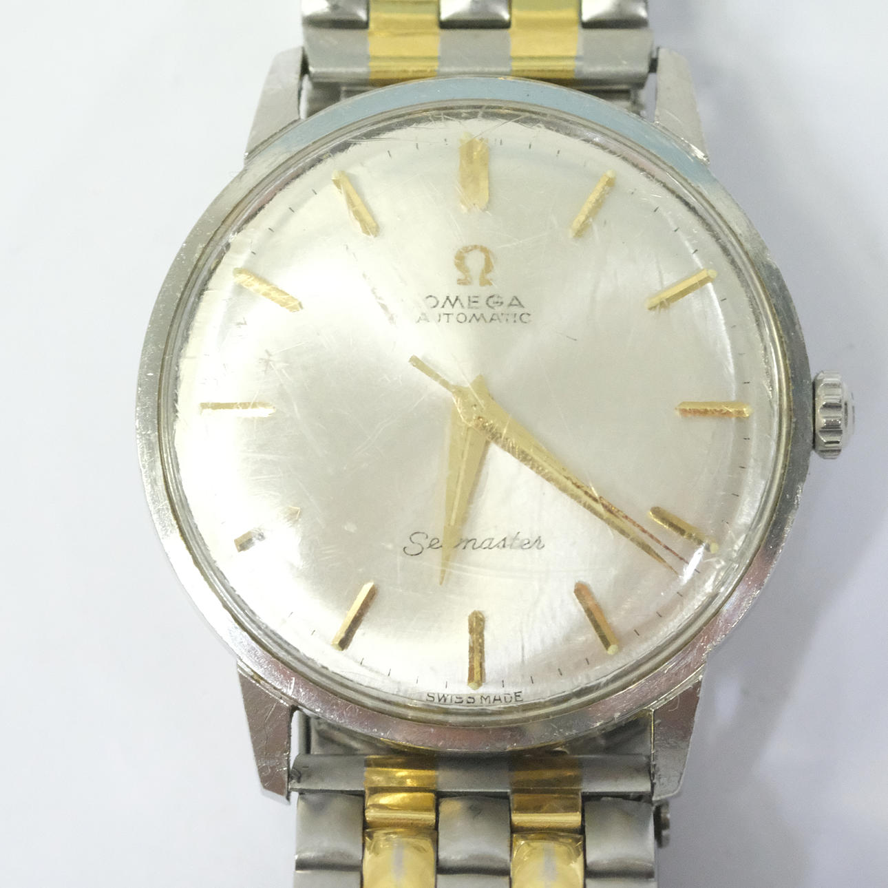 WRISTWATCH, OMEGA, SEAMASTER, AUTOMATIC, 1960S.