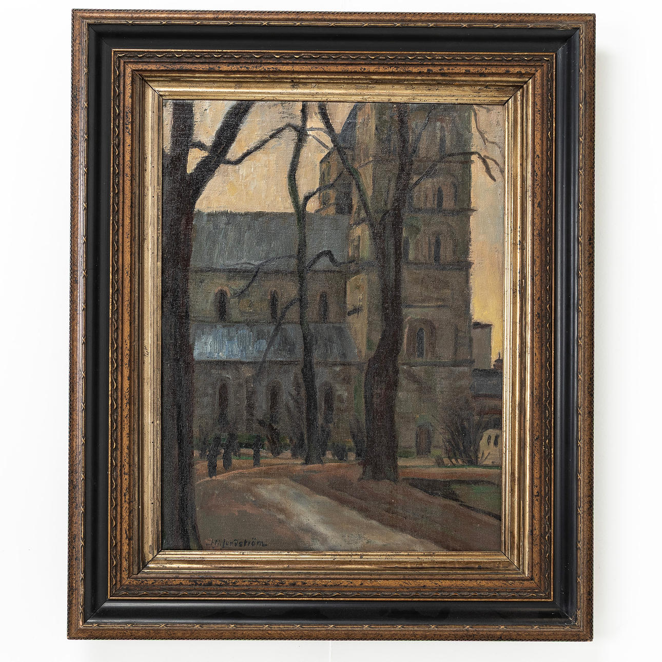 HJALMAR LUNDSTRÖM, oil on canvas, signed.