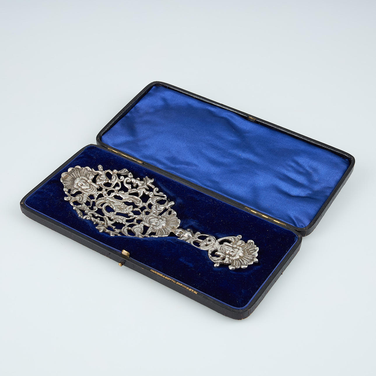 SPOON /CAKE SERVER, silver, S. Blanckensee & Son Ltd, Birmingham 1894.