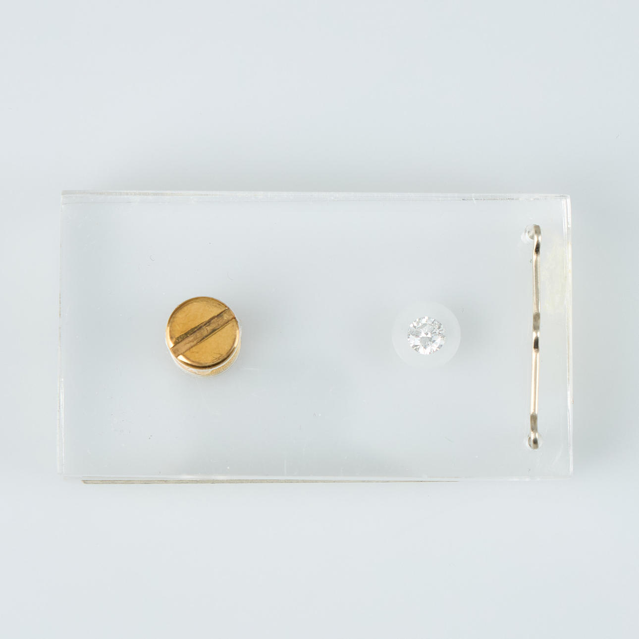 DIAMANT, Brillantschliff TW/VS1 0,51 ct.