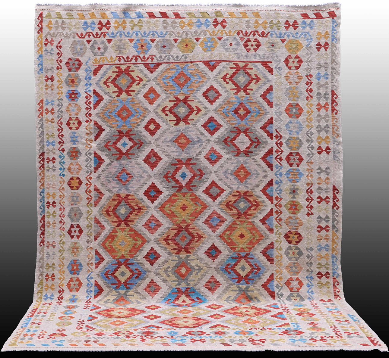 MATTA, Orientalisk, Kelim, Uzbak, "new collections" 338 x 251 cm.