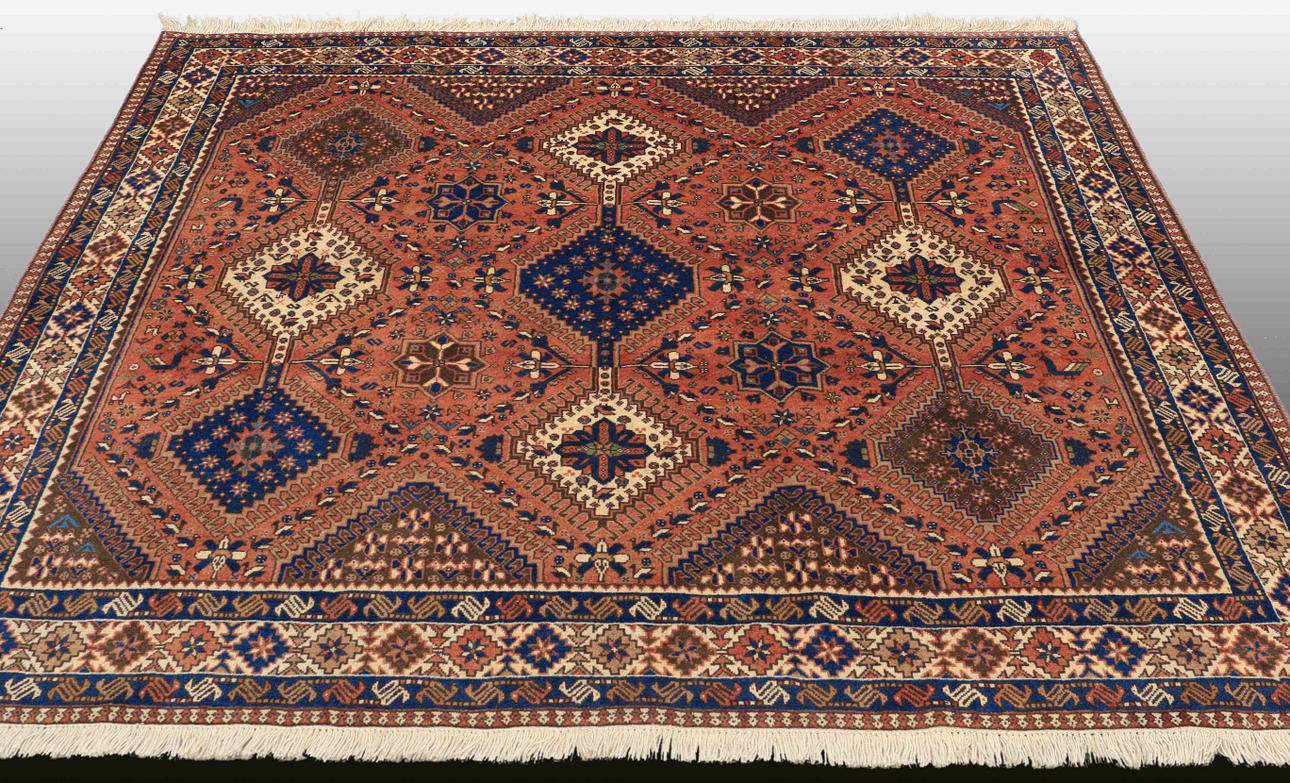 MATTA, Persisk, Yalameh, (fine), 195 x 204 cm.