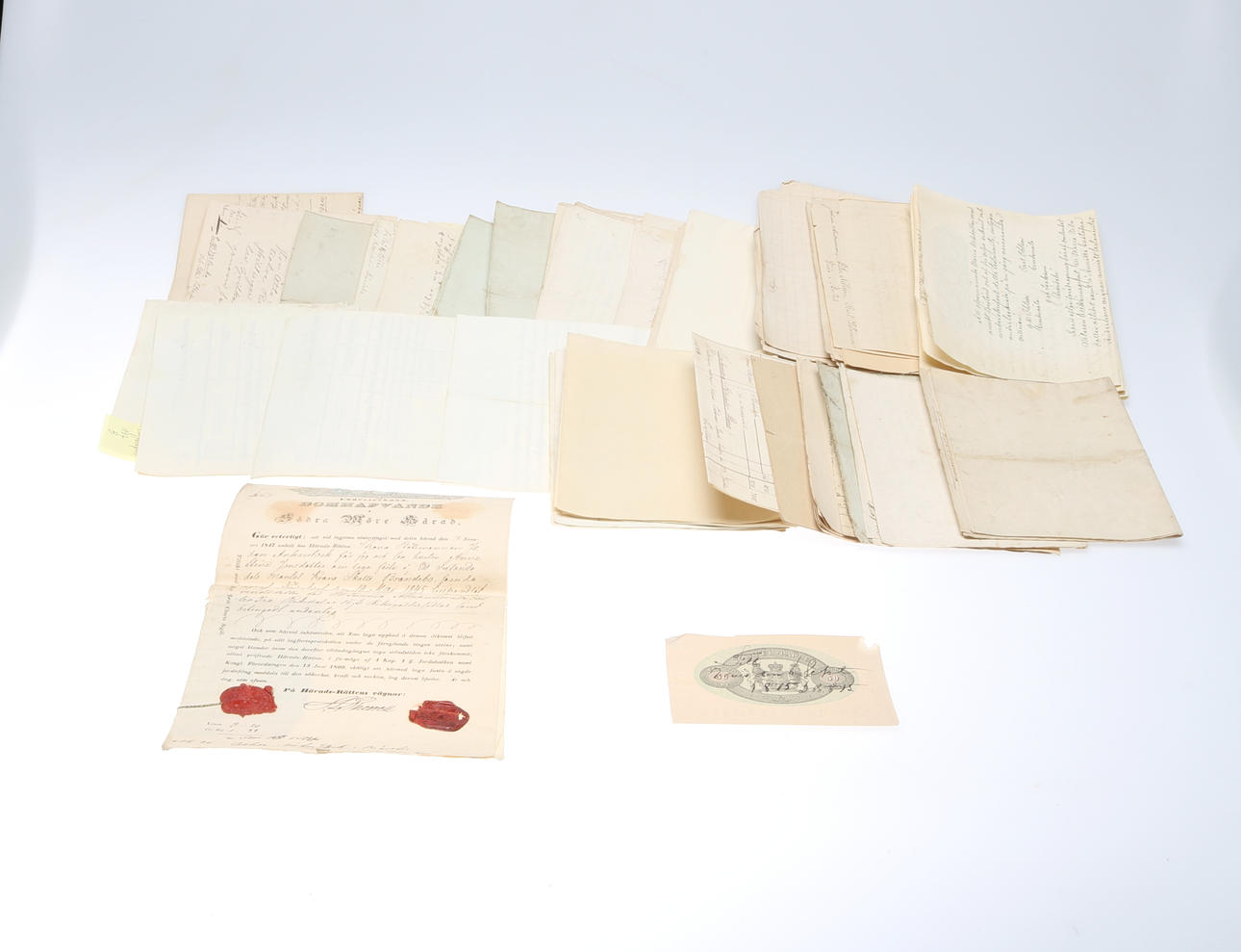 HANDSKRIFTER, ca 50 st.