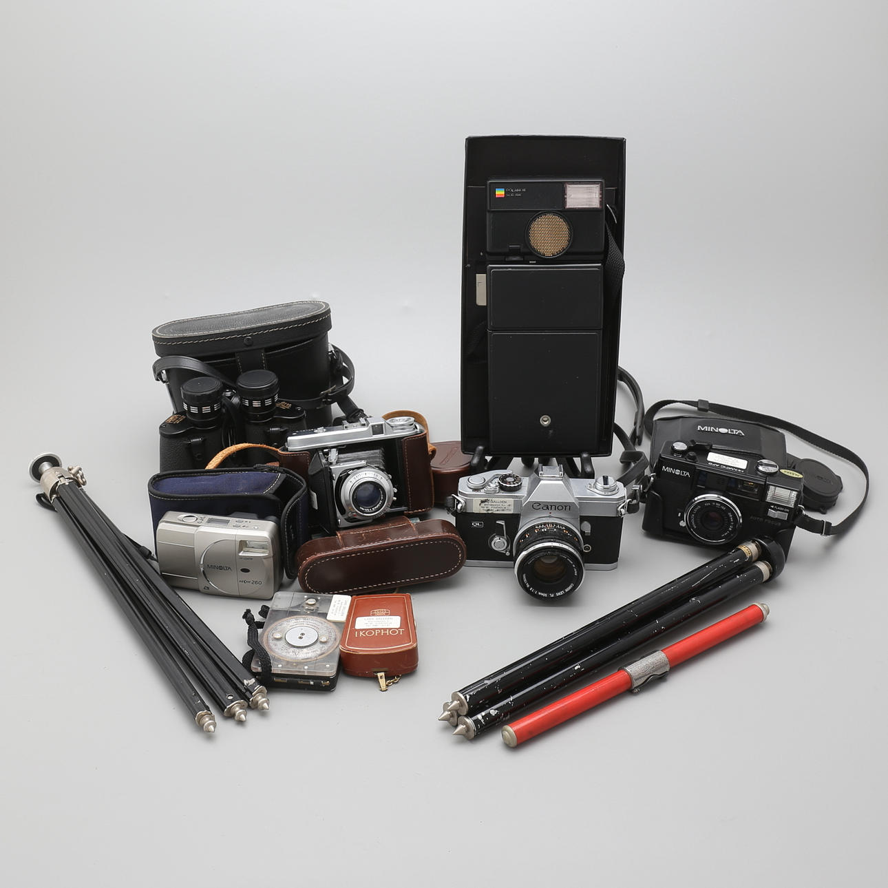 KAMEROR, KIKARE, m.m, bl.a, Voigtländer.