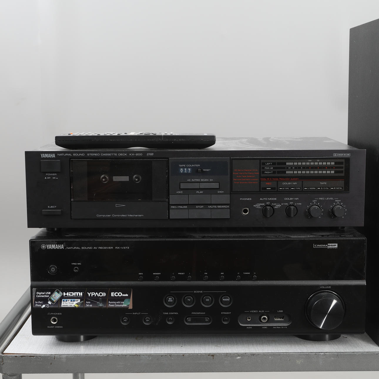 STEREO SYSTEM, Yamaha, 4-piece.