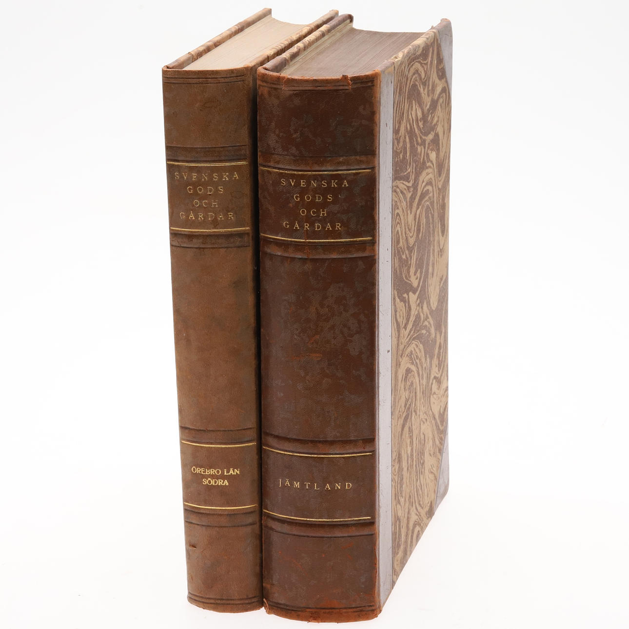 SVENSKA GODS OCH GÅRDAR, 2 exemplar.