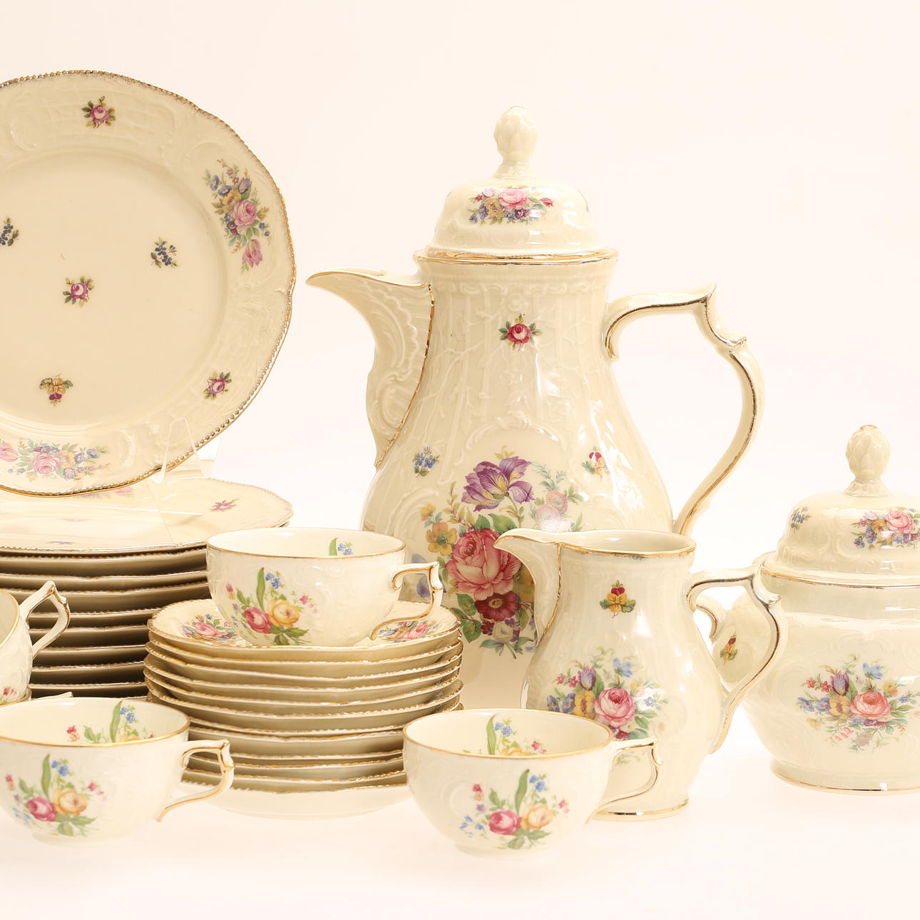 A 27-piece tableware set, “Sanssouci”, Rosenthal.