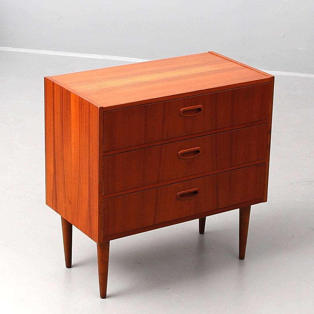 BYRÅ, teak, Sverige, 1900-talets andra hälft.