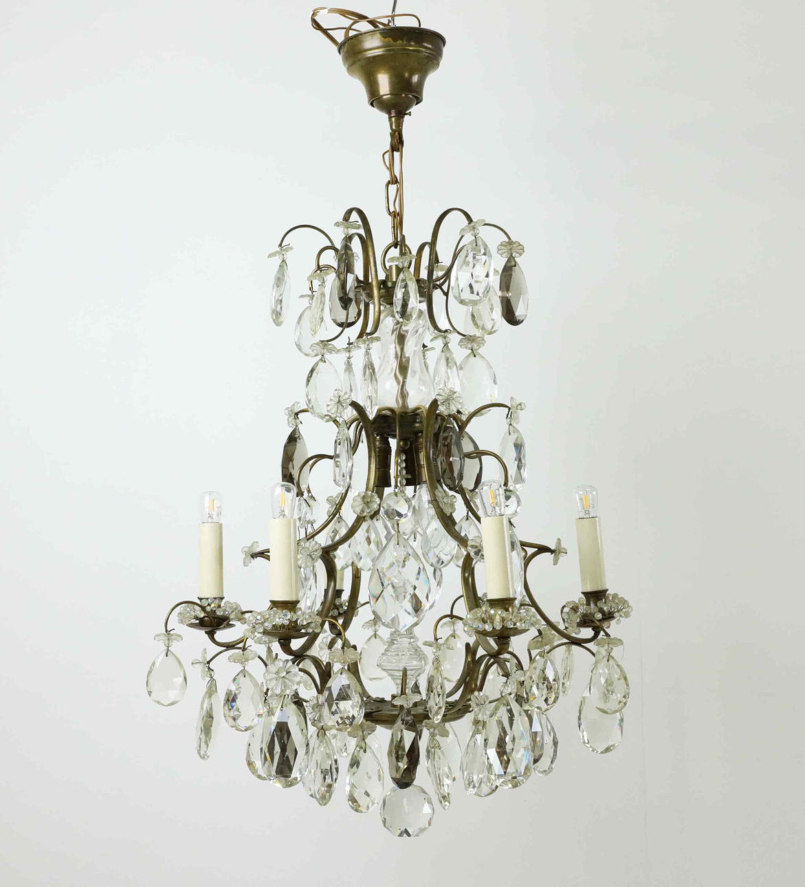 A Baroque chandelier, 20th century.