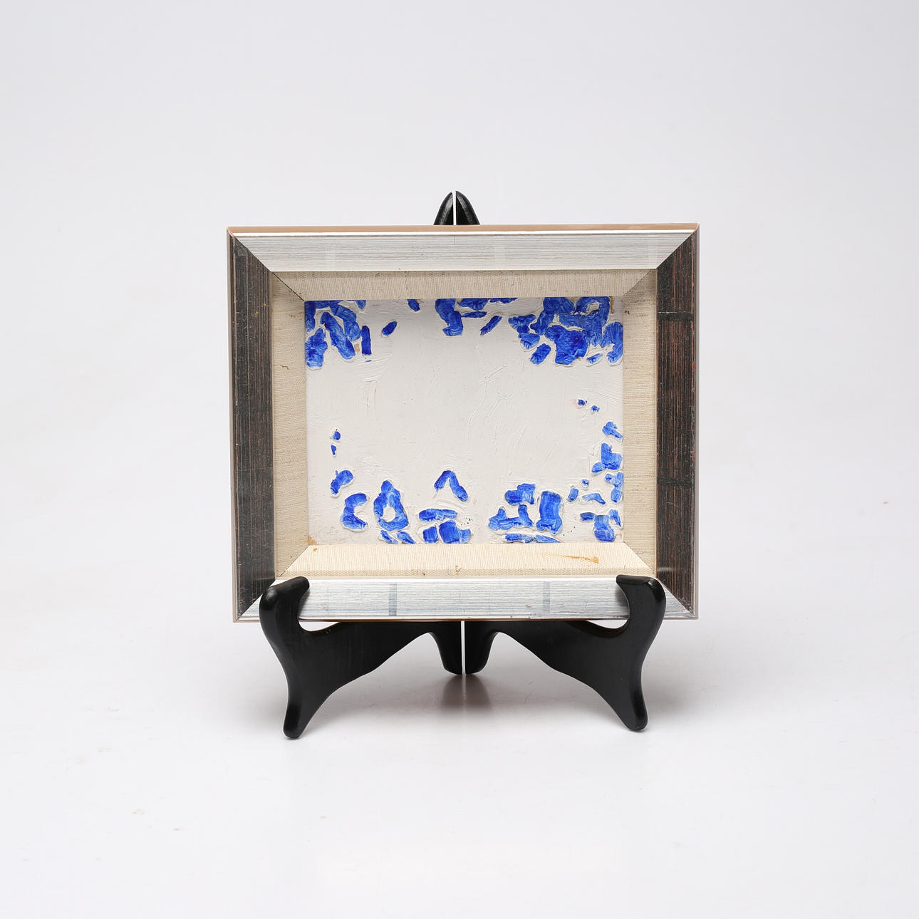 LOLO HOLMQUIST. mixed media, indistinctly signed.