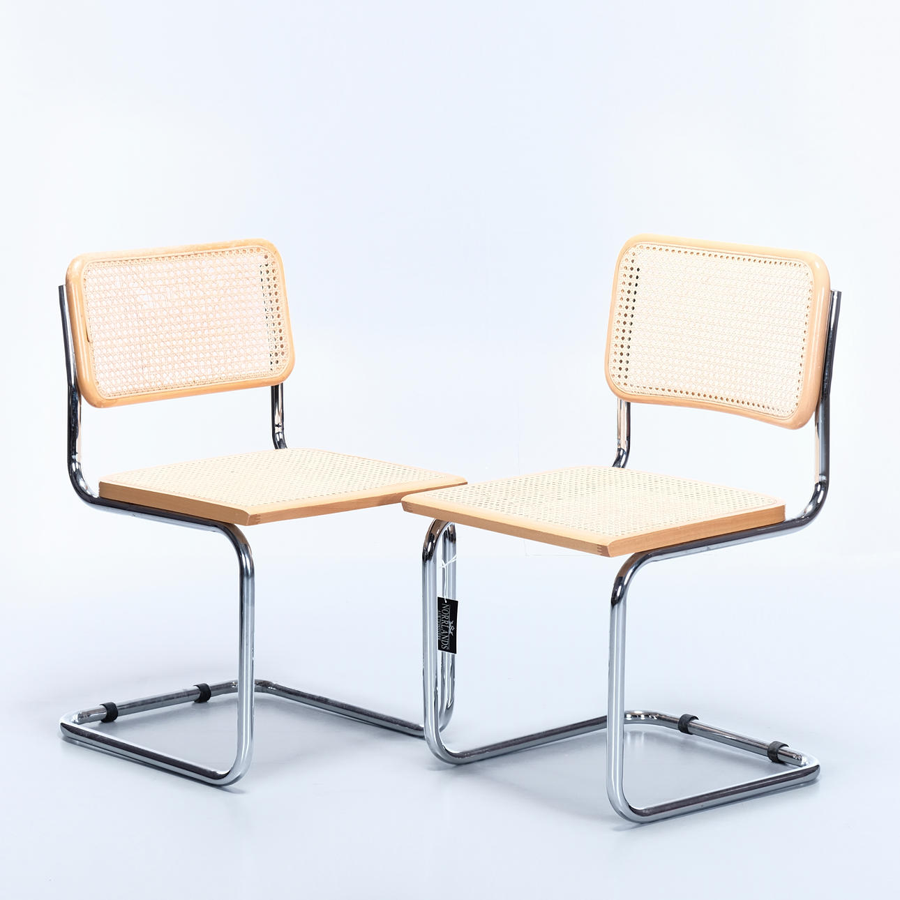 MARCEL BREUER. Stole, „Cesca“ Knoll Studios, 2 stk.