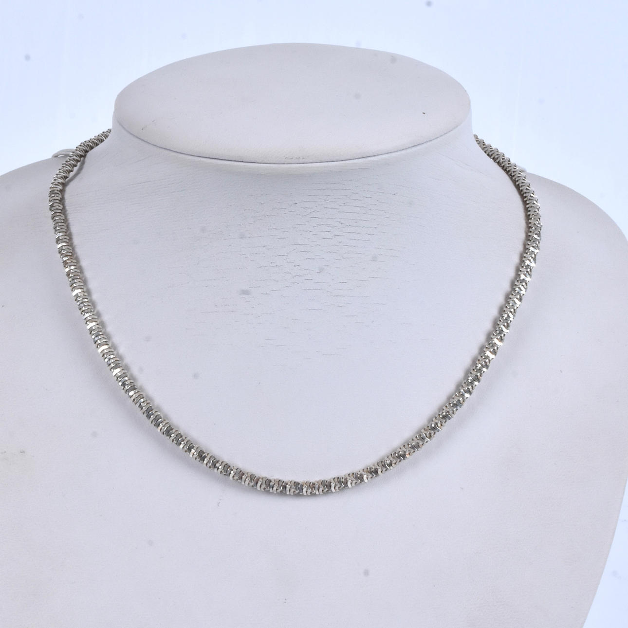 HALSKÆDE, sterlingsølv Scoop.