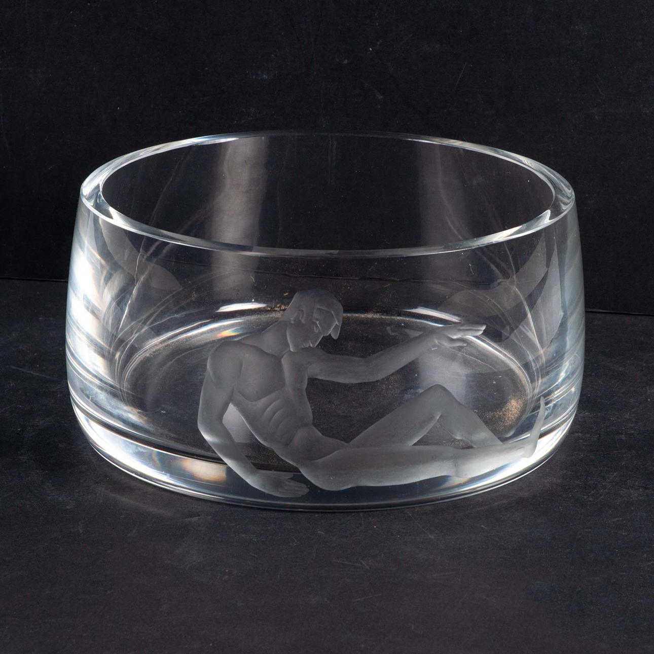 SKÅL, signeret V Andersson Elme.