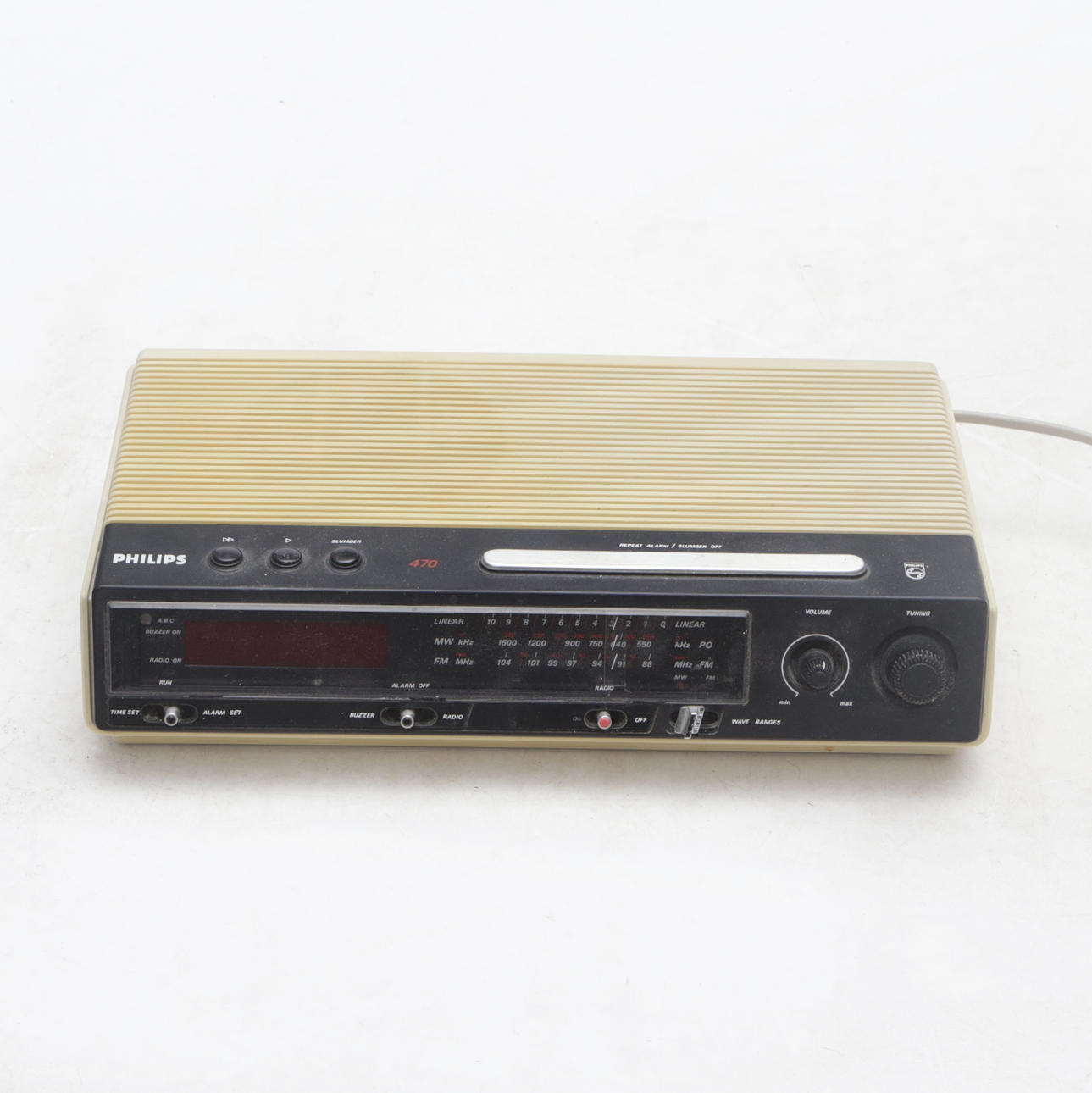 CLOCK RADIO, Philips.