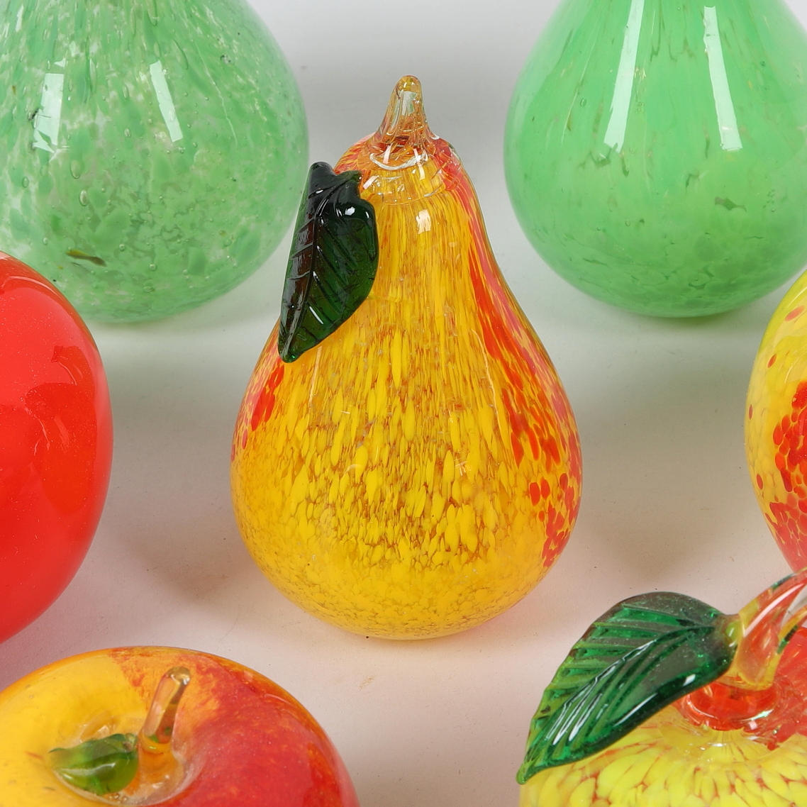 GLASFRÜCHTE, 14 Stück, einschließlich Reijmyre.