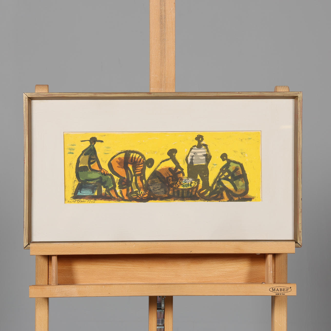 KULO GREEN. LITHOGRAPH, signed and numbered 5/125.