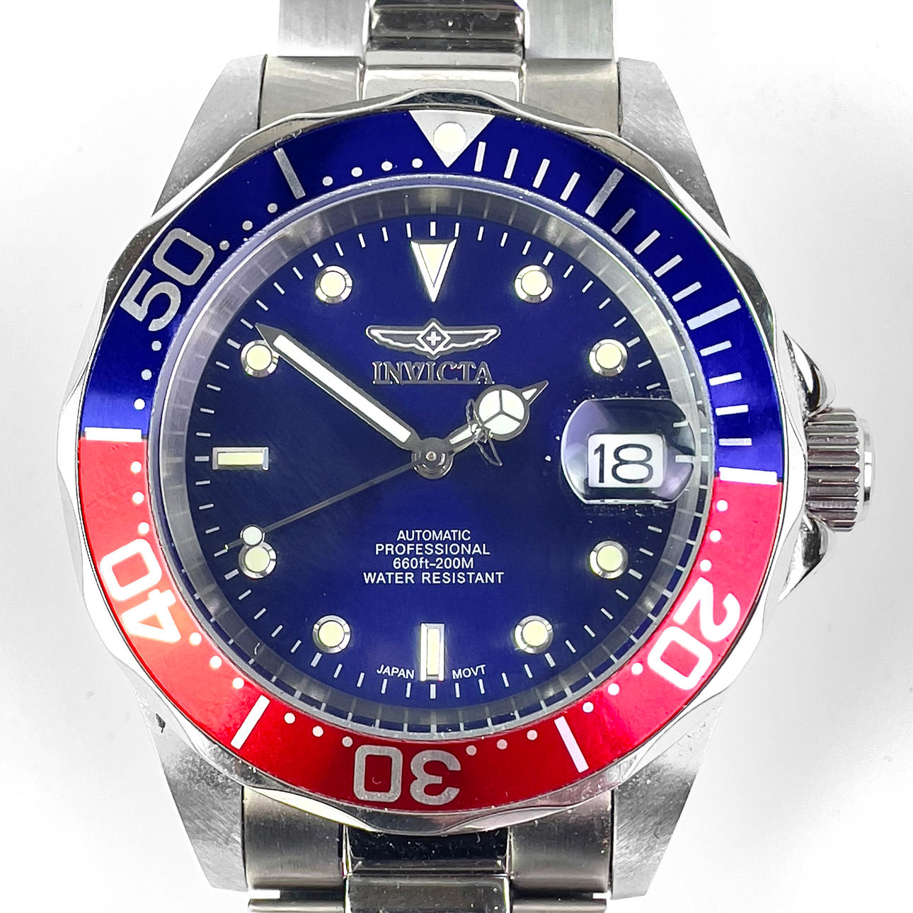 RELOJ DE PULSERA, Invicta Automatic Pro Diver. Acero.