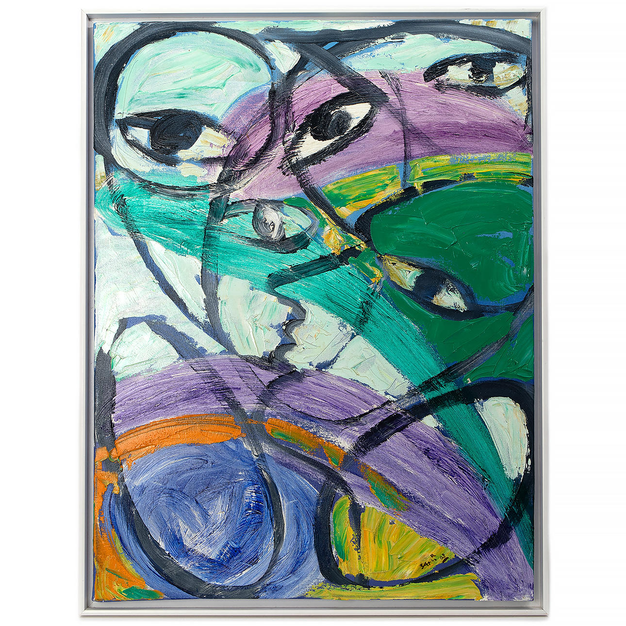 SAMI RINNE. “When in doubt”, oil on canvas, signed and dated 2008-2013 ...