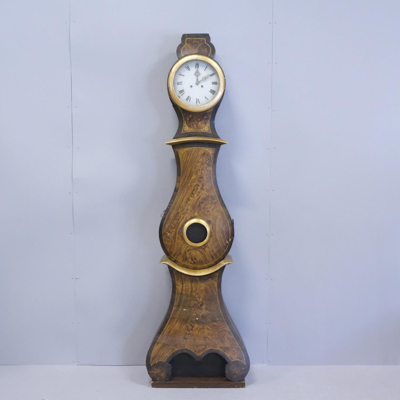 FLOOR CLOCK, PROBABLY SVEN NILSSON MORIN, 1700/19TH CENTURY.