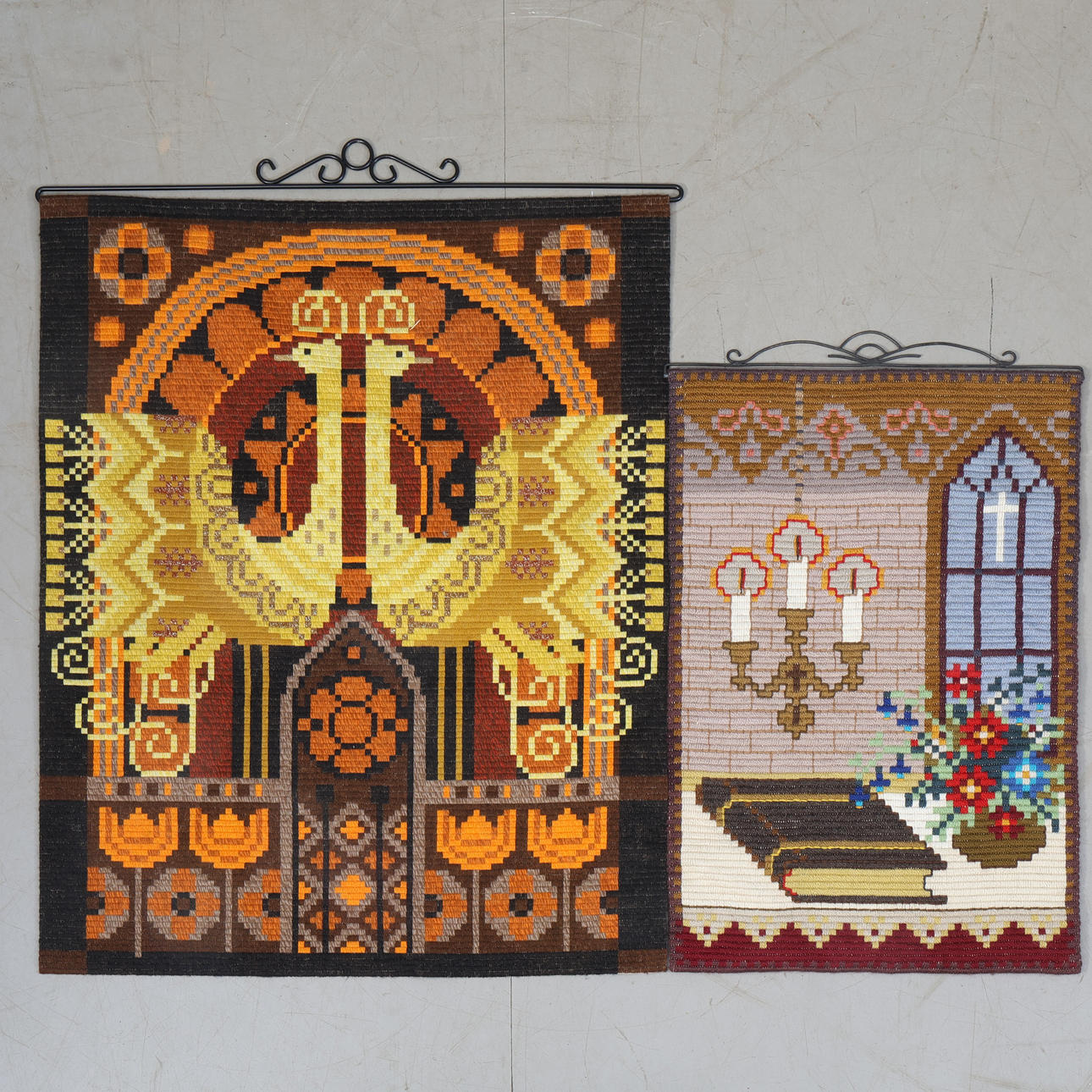 REVESTIMIENTOS DE PARED, 2 piezas.