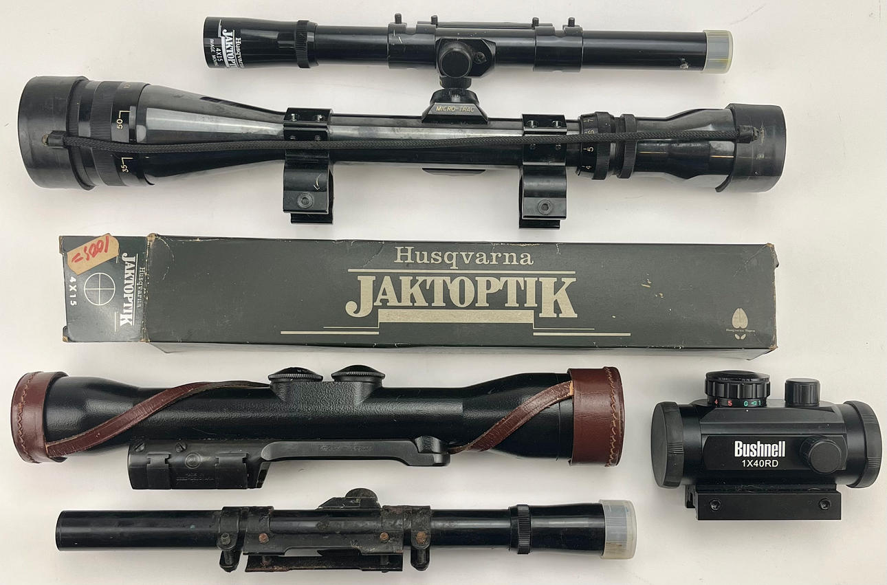 5 SEVÆRDIGHEDER, herunder Husqvarna.