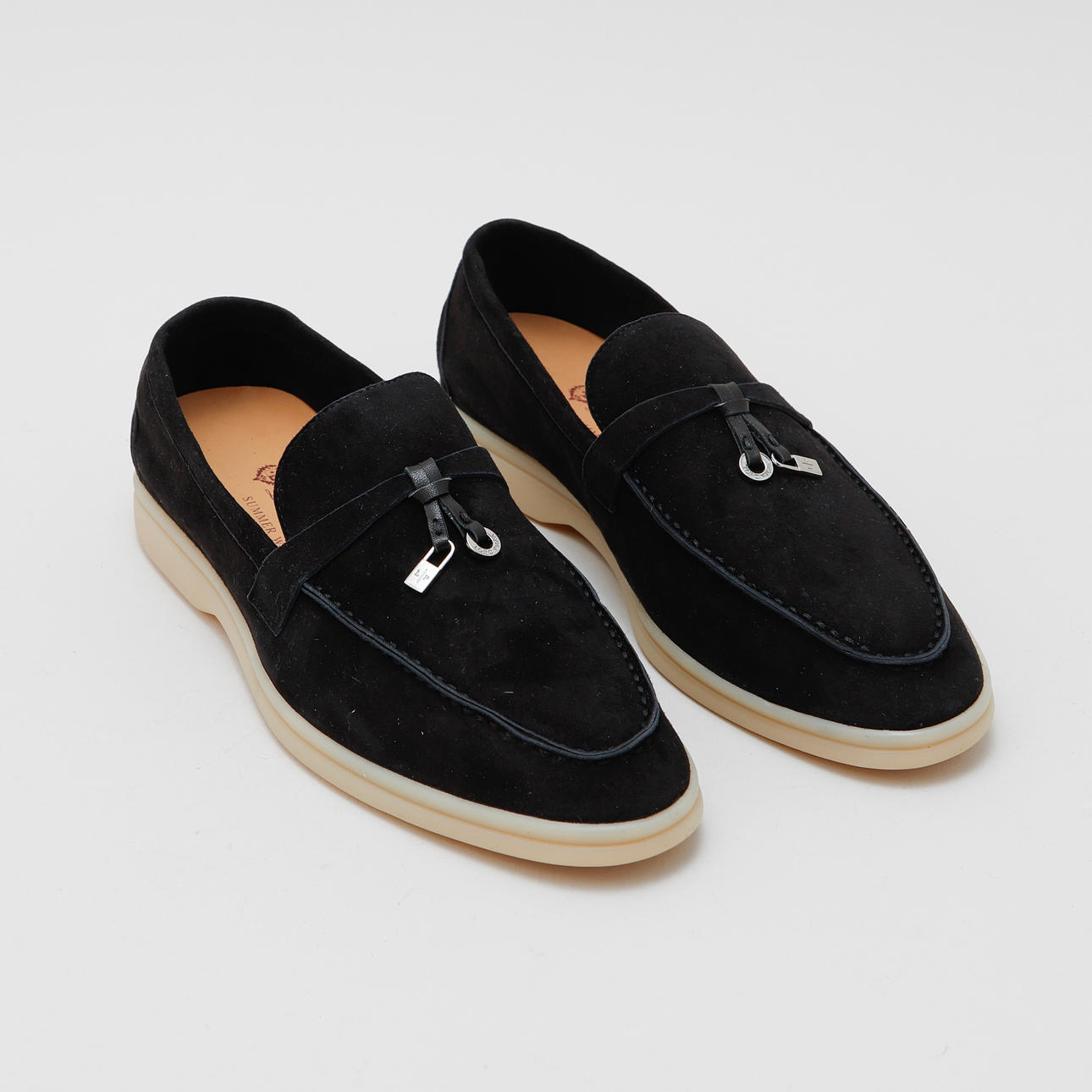 HALBSCHUHE, Loro Piana, „Summer Walk“, Größe 40.