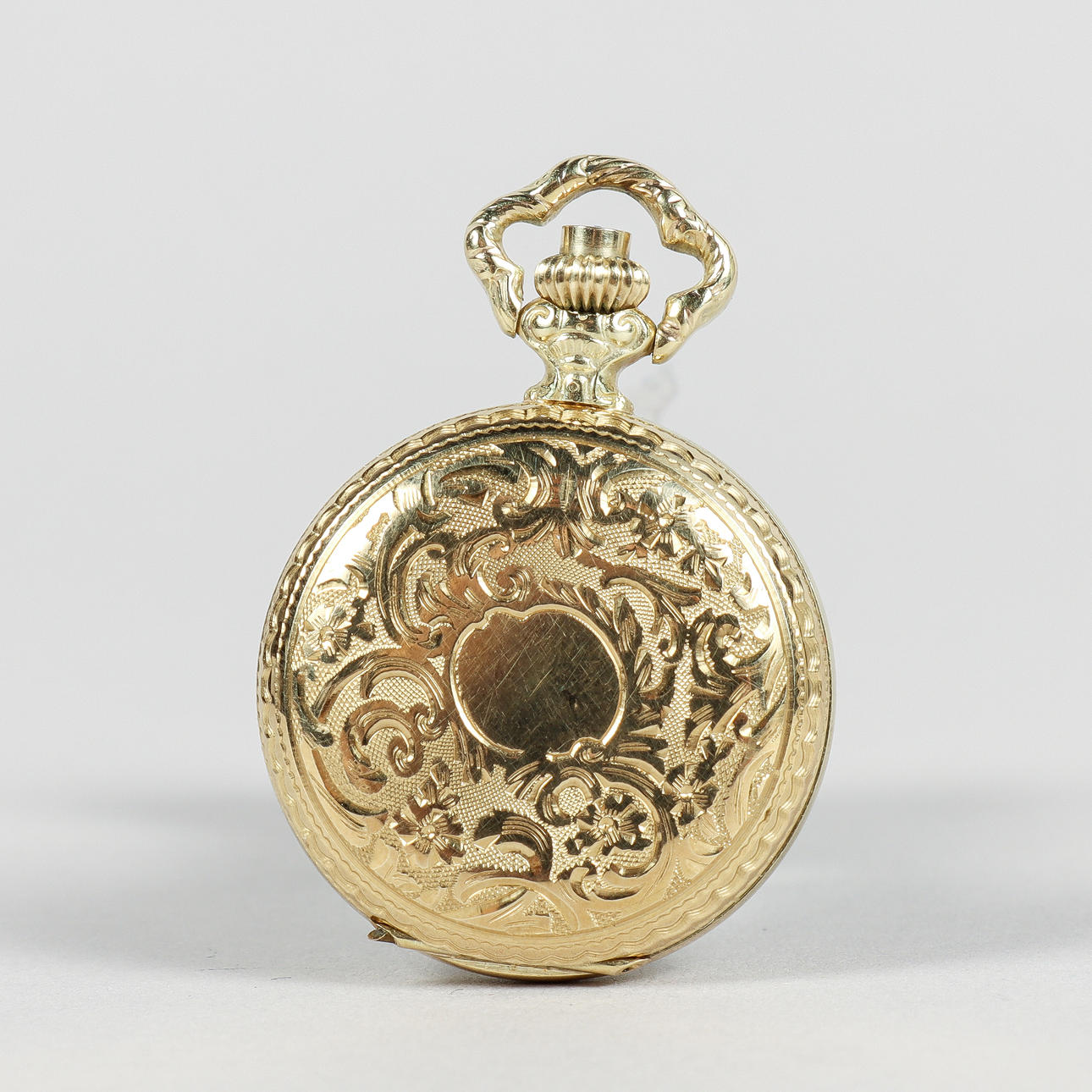 LOMMEUR „Bedstemor ur“, etui i 14k guld.