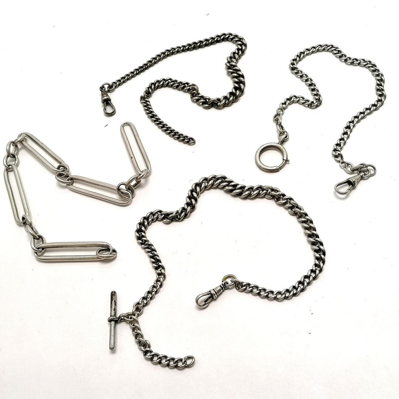 4 X ANTIK SILVER ALBERT KEDJOR.