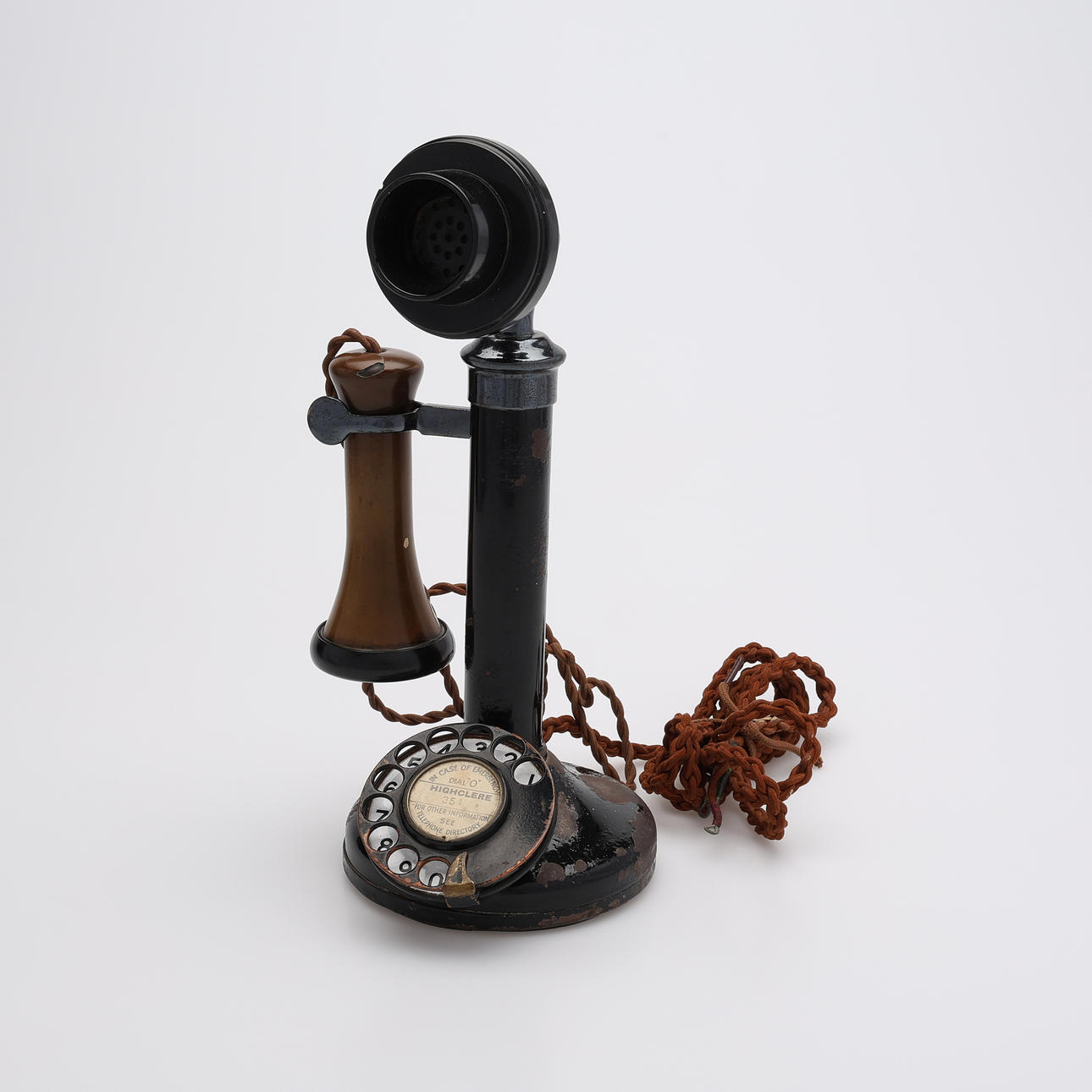 TABLE PHONE, S.K. CANDLESTICK, “No. 150", UK, 1920S.