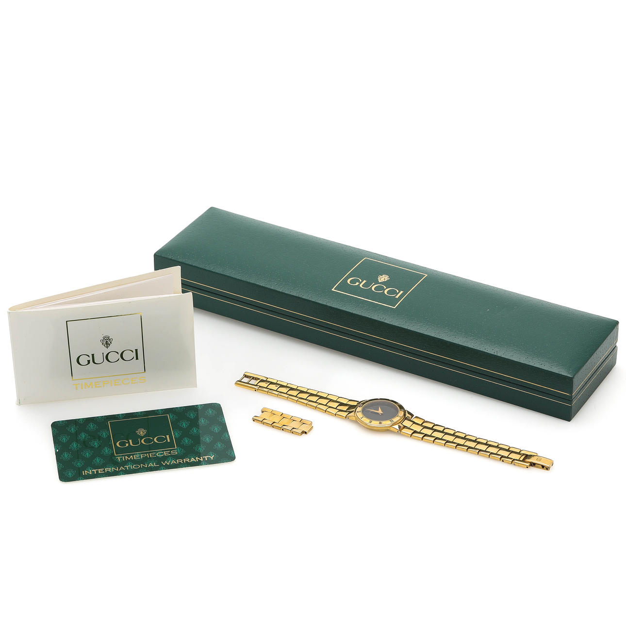 GUCCI, quartz wristwatch, original box.