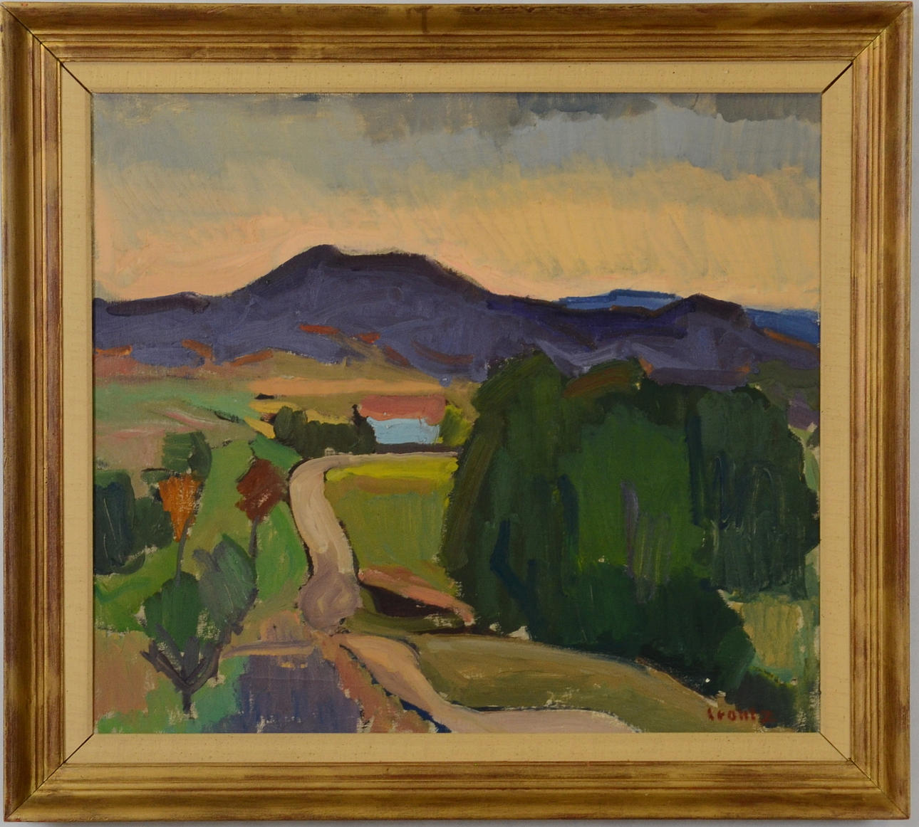 BENGT CRANTZ. Olja på duk.