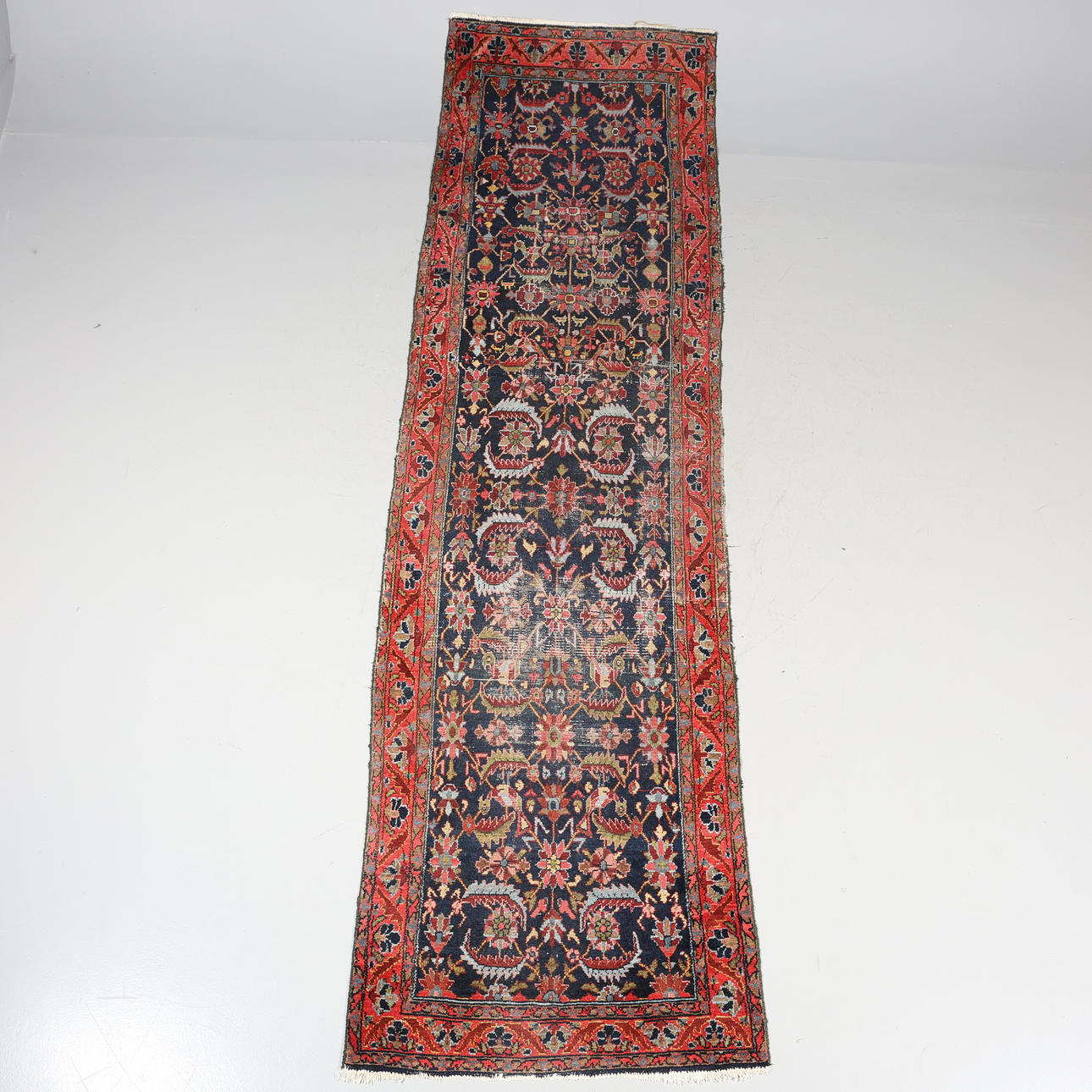 GALLERY CARPET, oriental, handmade, 106x388 cm.