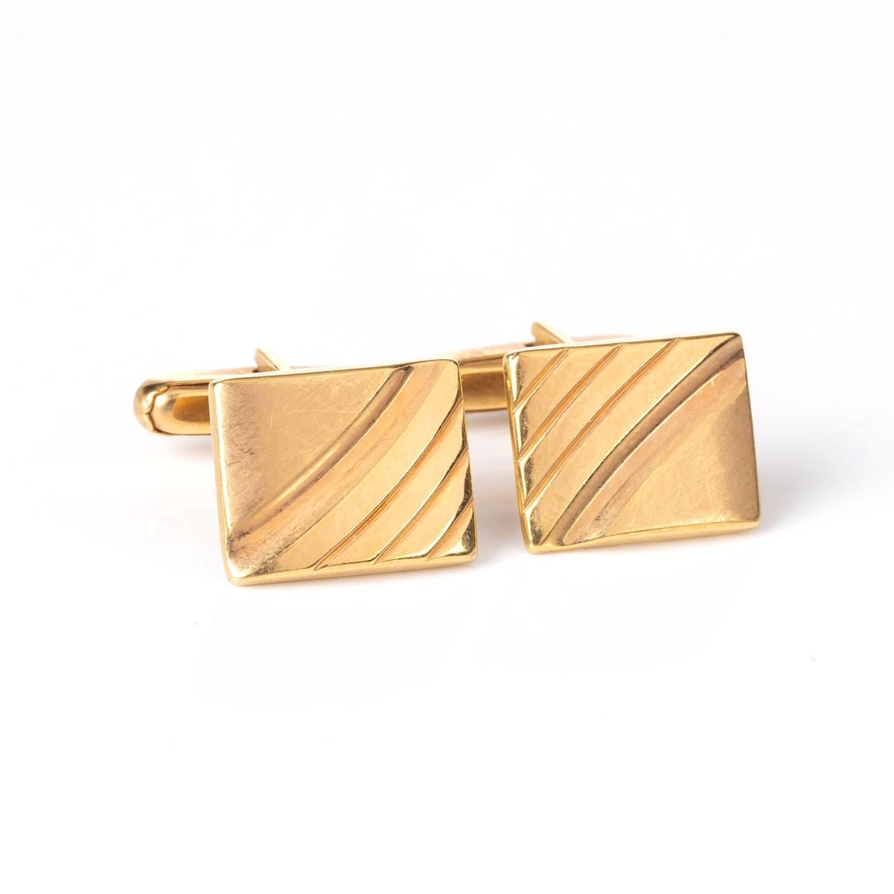 CUFFLINKS, 18K gold.