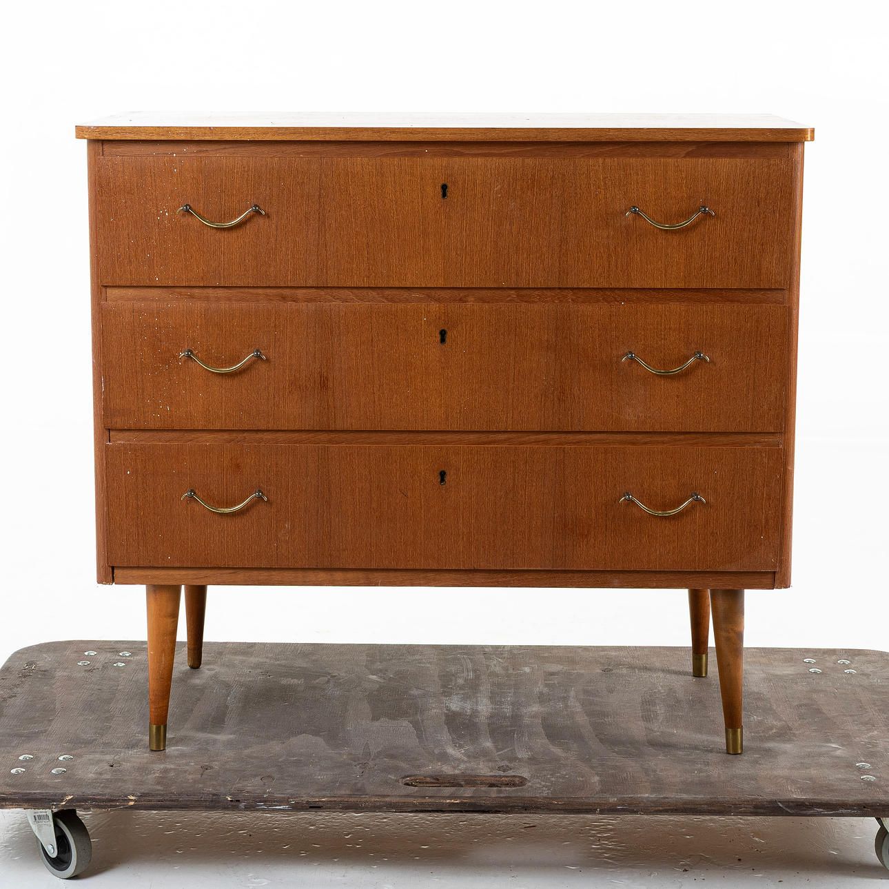 Kommode, teaktræ, 1950'er/60'ere.