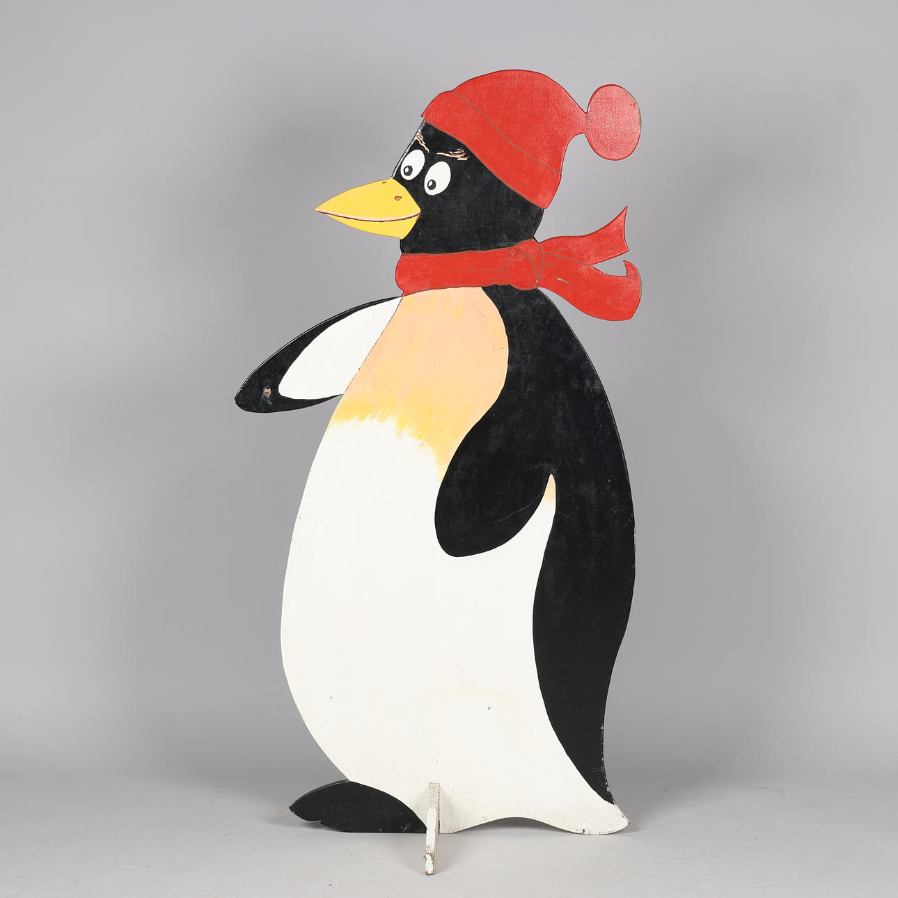 Figur af træ, pingvin, Danmark, 1900-tallets anden halvdel.