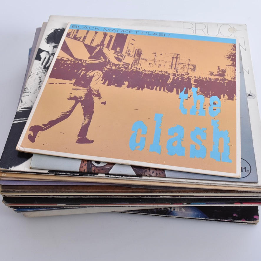 PARTY LPs, including Springstreen, Neil Young and others.