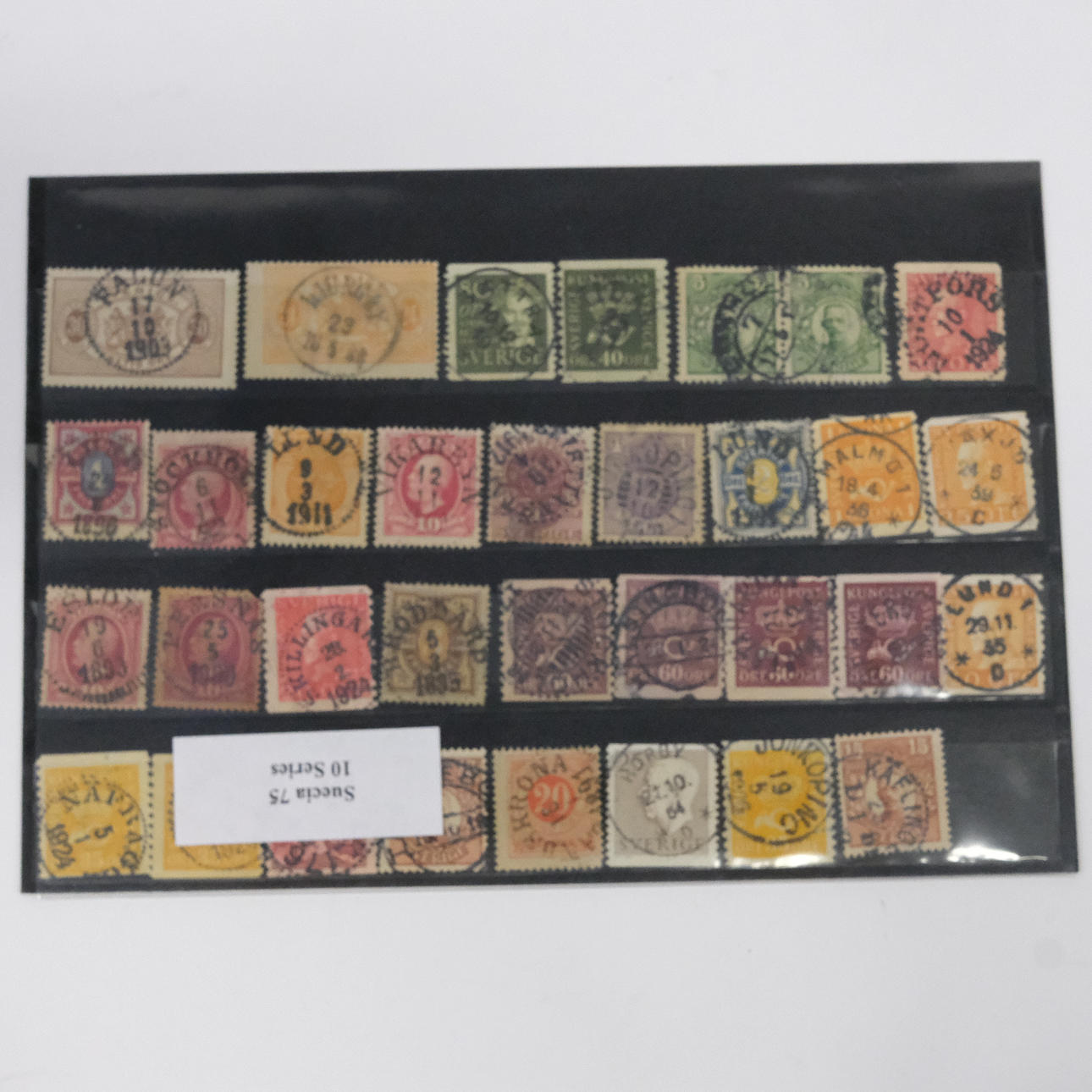 COLECCIÓN DE SELLOS, SUECIA.