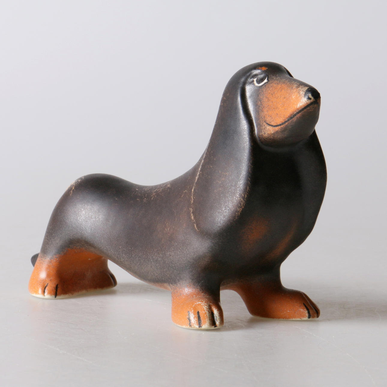 FIGURIN, stengods, tax, Lisa Larson Gustavsberg, 1996.